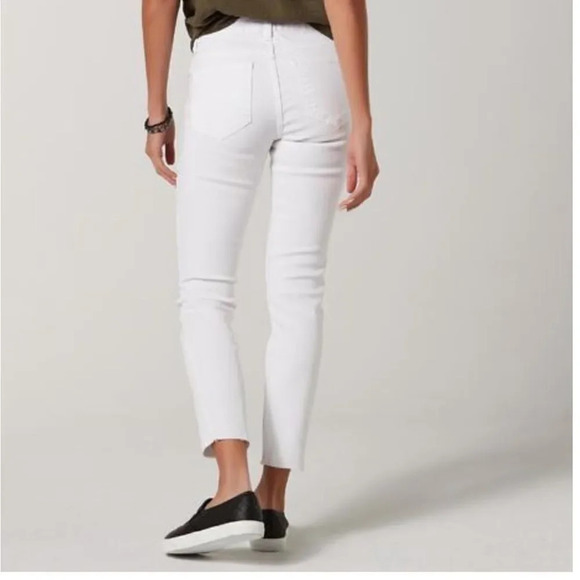 Roebuck & Co. Roll Cuff Distressed Jeans white - Picture 3 of 5